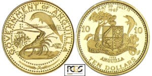 Anguilla - 10 dollars 1967