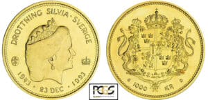 Suède - 1000 kronor 1993