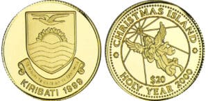 Kiribati - 20 dollars 1999