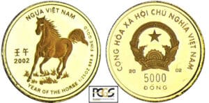 Vietnam - 5000 dong 2002