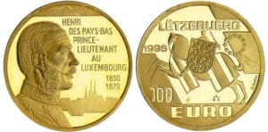 Luxembourg - 100 euro 1996