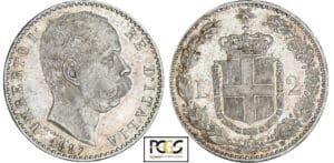 Italie - Umberto I - 2 lire 1897 (Rome)