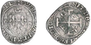 Louis XII (1498-1514) - Grand blanc de Provence - 2ème type - Tarascon
