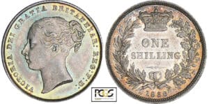 Grande-Bretagne - Victoria - Shilling 1856