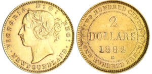 Canada - Newfoundland - 2 dollars 1882