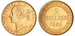 Canada - Newfoundland - 2 dollars 1888