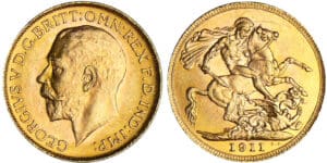 Canada - George V - Souverain 1911 C