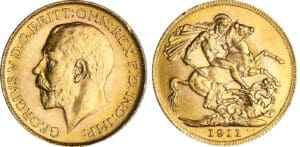 Canada - George V - Souverain 1911 C