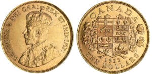 Canada - George V - 10 dollars 1913