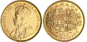 Canada - George V - 5 dollars 1912