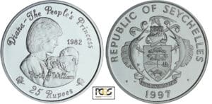 Seychelles - 25 rupi 1997