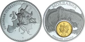 Moldavie - Médaille argent 1997