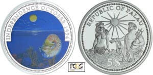 Palau - 5 dollars 1994
