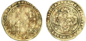 Jean II le Bon (1350-1364) - Ecu d'or à la chaise