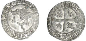 Louis XII (1498-1514) - Liard au dauphin - Angers