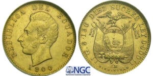 Equateur - 10 sucres 1900 (Birmingham)