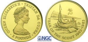 Tristan Da Cunha (île) - 2 pounds 1983