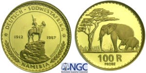 Namibie - 100 R 1987 essai