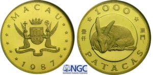 Macao - 1000 patacas 1987