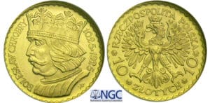 Pologne - 10 zlotych 1925
