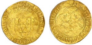 Charles VII (1422-1461) - Ecu d'or à la couronne - Romans