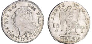 15 sols type FRANCOIS - 1791 I (Limoges) 2ème sem 15 sols type FRANCOIS - 1791 I (Limoges) 2ème sem