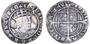 Grande-Bretagne - Henry VIII - Groat