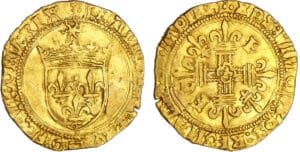 François 1er (1515-1547) - Ecu d'or au soleil - 5ème type - Marseille