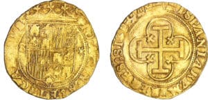Espagne - Jeannes et Charles - Escudo d'or (Séville)