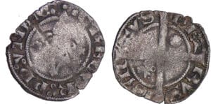 Comtat venaissin - Grégoire XI - Double denier (Avignon)