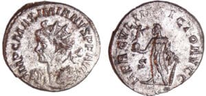 Maximien Hercule - Aurélianus (287-289, Lyon) Maximien Hercule - Aurélianus (287-289, Lyon)