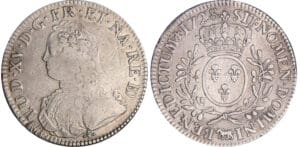 Louis XV (1715-1774) - Ecu de Béarn au bandeau - 1728 (Pau)