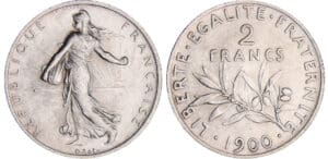 2 francs Semeuse - 1900 2 francs Semeuse - 1900