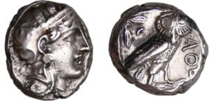 Attique - Athènes - Tétradrachme (350-306 av. J.-C.) Attique - Athènes - Tétradrachme (350-306 av. J.-C.)