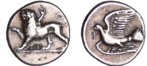 Péloponnèse - Sikyon - Hemidrachme (360-330 av. J.-C.) Péloponnèse - Sikyon - Hemidrachme (360-330 av. J.-C.)