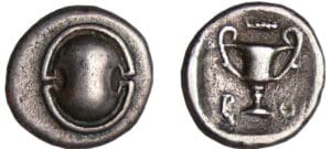 Béotie - Thèbes - Hémidrachme (379-338 av. J.-C.) Béotie - Thèbes - Hémidrachme (379-338 av. J.-C.)