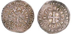 Charles V (1364-1380) - Blanc au K - 20 avril 1365