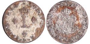 Louis XV (1715-1774) - Double sol de billon - 1739 I (Limoges)