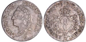 Louis XV (1715-1774) - Ecu à la vieille tête - 1773 Q (Perpignan)