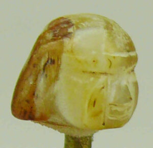 Egypte - Tête en agathe - 1er mill. av. J.-C. Egypte - Tête en agathe - 1er mill. av. J.-C.