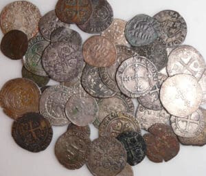Lot de 40 monnaies royales françaises
