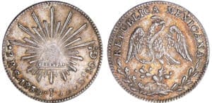 Mexique - Guanajuato - 2 reales 1839 GoPJ