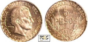 Uruguay - 5 pesos 1930