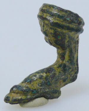 Romain - Pied de vase en bronze - 2ème-4ème siècle
