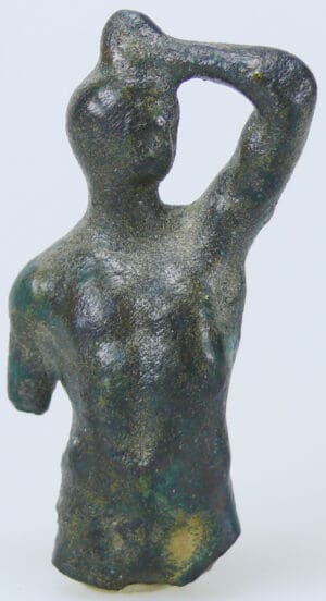 Romain - Buste en bronze - 2ème-4ème siècle