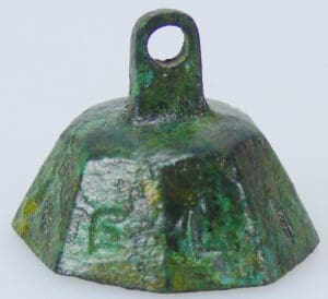 Romain - Poids en bronze AELIVS - 2ème-4ème siècle