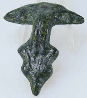 Romain - Anse de vase en bronze - 2ème-4ème siècle