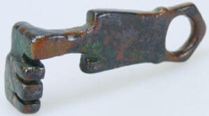 Romain - Clef en bronze - 2ème-4ème siècle