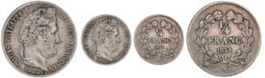 Louis-Philippe Ier (1830-1848) - 1/4 de franc 1834 K (Bordeaux)