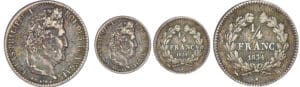 Louis-Philippe Ier (1830-1848) - 1/4 de franc 1834 B (Rouen)
